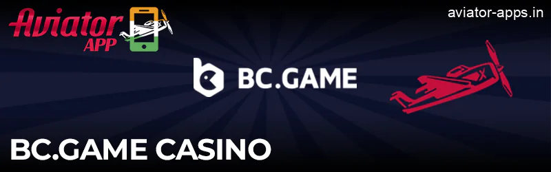 Aviator game in BC.Game Casino app