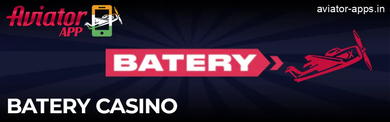 Aviator game in Batery Casino app