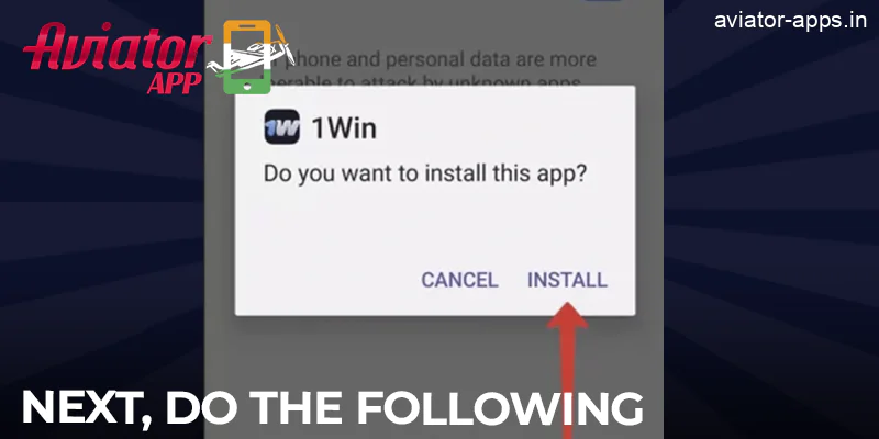 Follow these steps to install the Aviator application