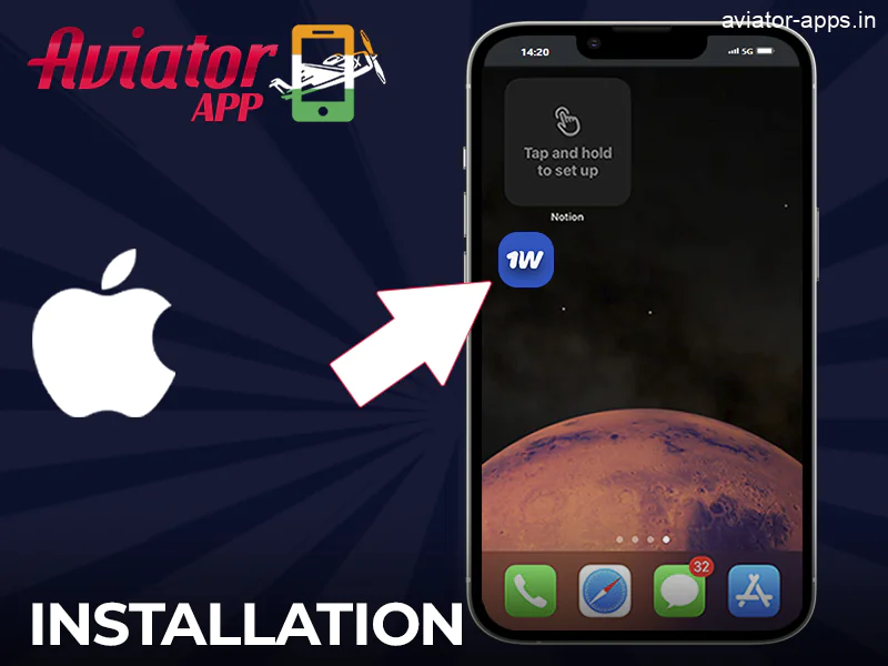 Installation procedure the Aviator App on iOS