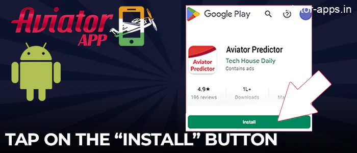 Tap the "Download" button to begin the Aviator Predictor installation process