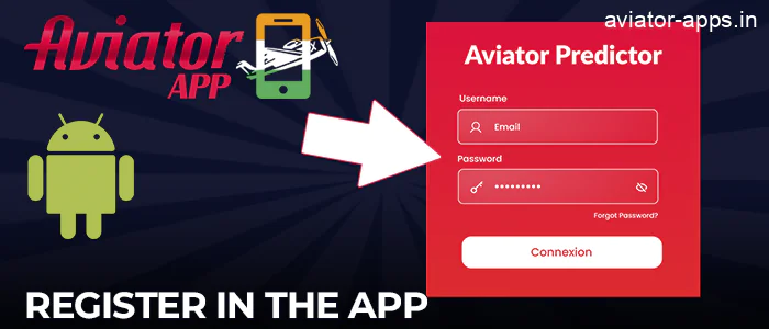 Open the Aviator Casino Predictor app and register or log in to your account