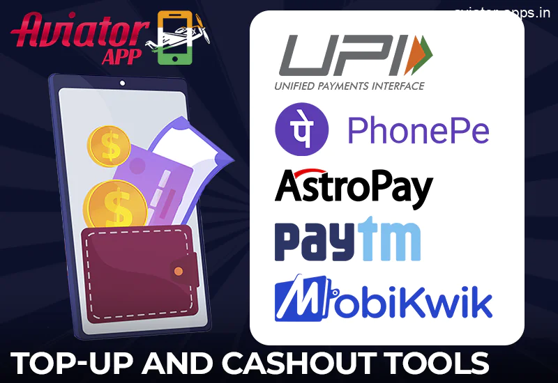 1win App - payment tools to play Aviator game with INR