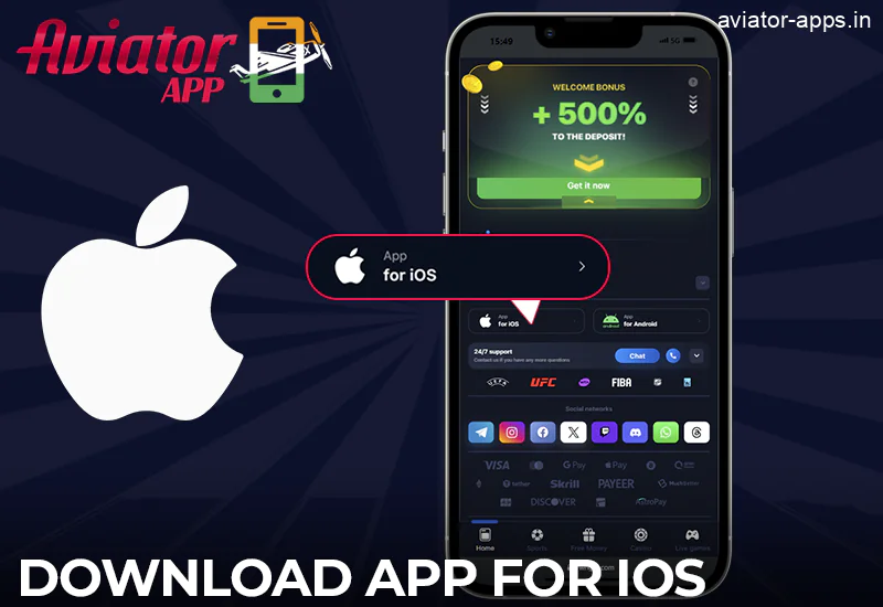 A basic guide on how to download the 1win Aviator app for iOS