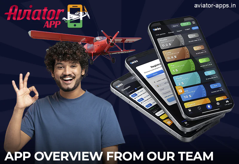 Our team's overview of the 1win Aviator app