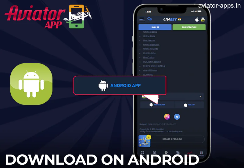 How to download the 4rabet Aviator app for Android