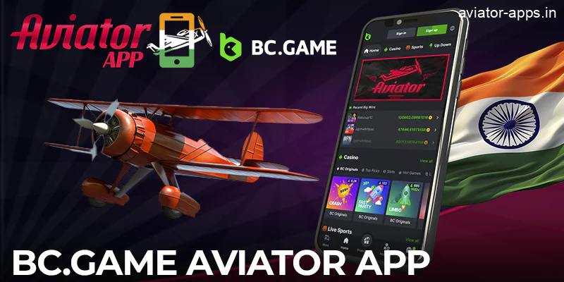 Play Aviator in India with the BC.Game app