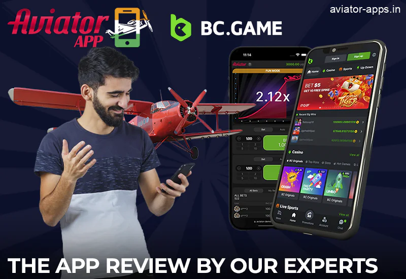 Our team's overview of the BC.Game Aviator app