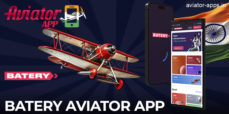 Play Aviator in India with the Batery app