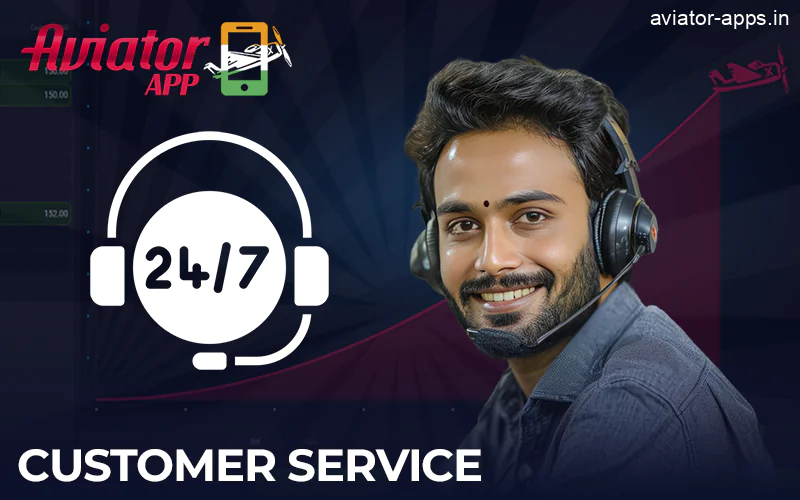 Customer support of Aviator casino applications