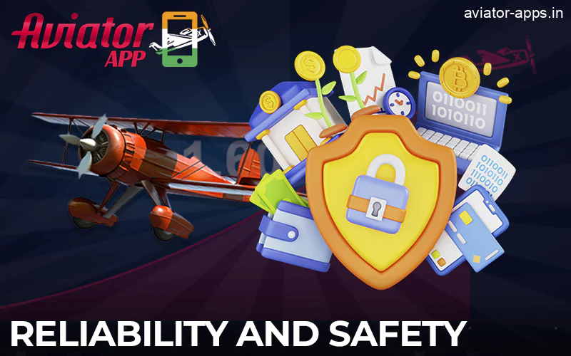 The reliability and security of the casino applications used to play at Aviator