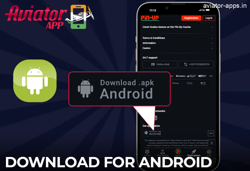 How to download the Pin-Up Aviator app for Android