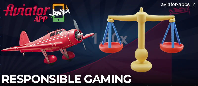 Responsible gaming principles of the Aviator-apps website