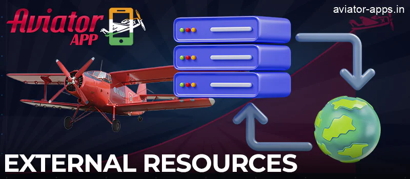 Aviator-apps website external resources